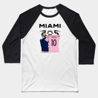 Messi inter Miami Baseball T-Shirt